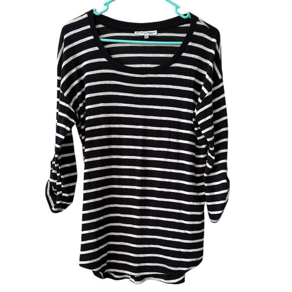 Hillard & Hanson Striped Tunic Top - Size Petite XL - Picture 1 of 7